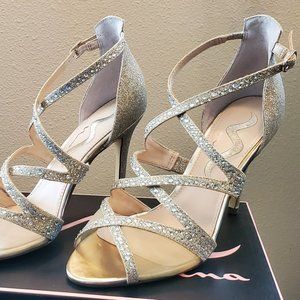 Nina Sparkly Heels - Size 8